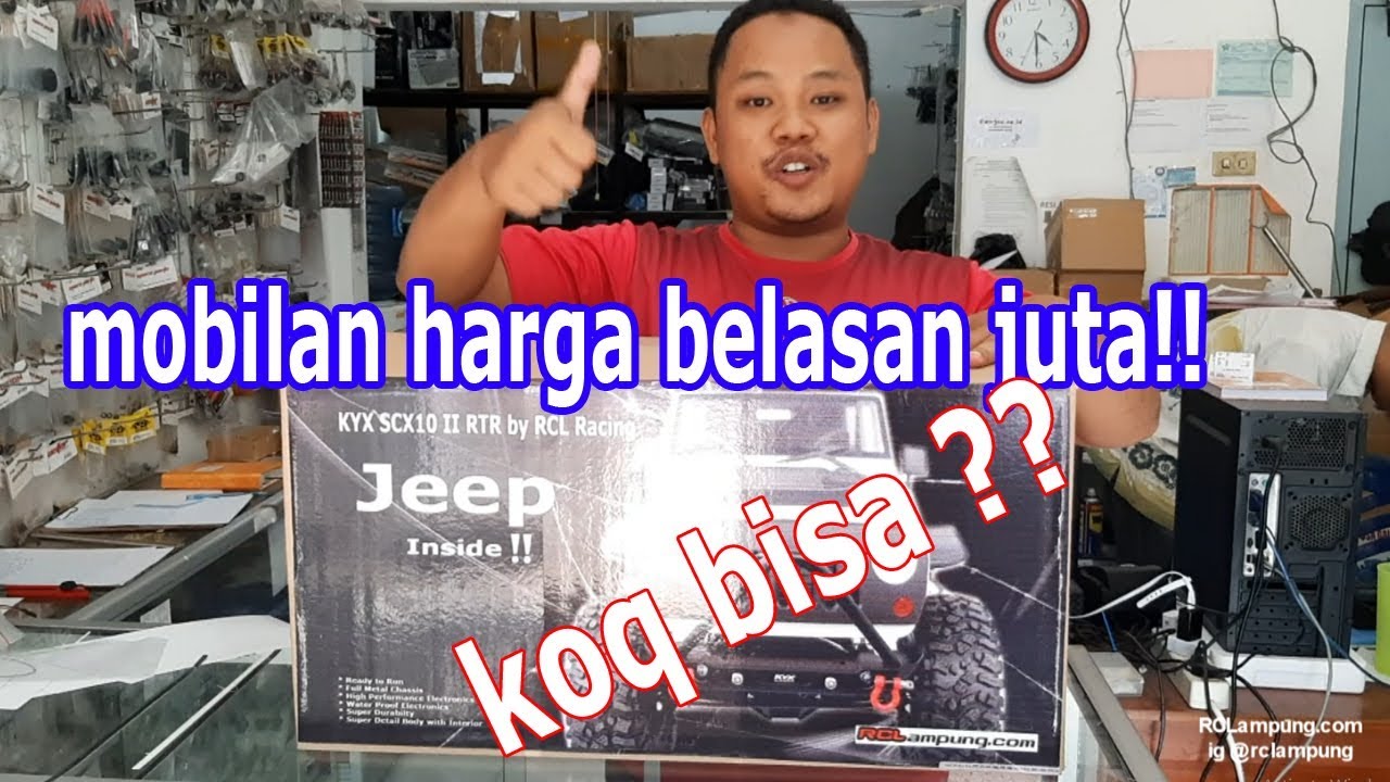 UNBOXING RC OFFROAD 4x4 INDONESIA - MN D90 RTR. 