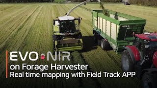 EvoNIR on forage harvester - real time mapping with Field Track APP by Dinamica Generale screenshot 4
