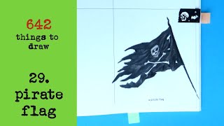 642 Things to Draw: a pirate flag