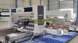 Full Convection 2440x5000mm tempered glass line in India tempering furnace machine #glassprocessing