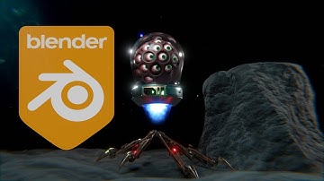Spider Eye-Bot - Blender 3.6 (Geometry nodes)