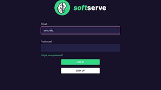 How To Log Into Your SoftServe Account