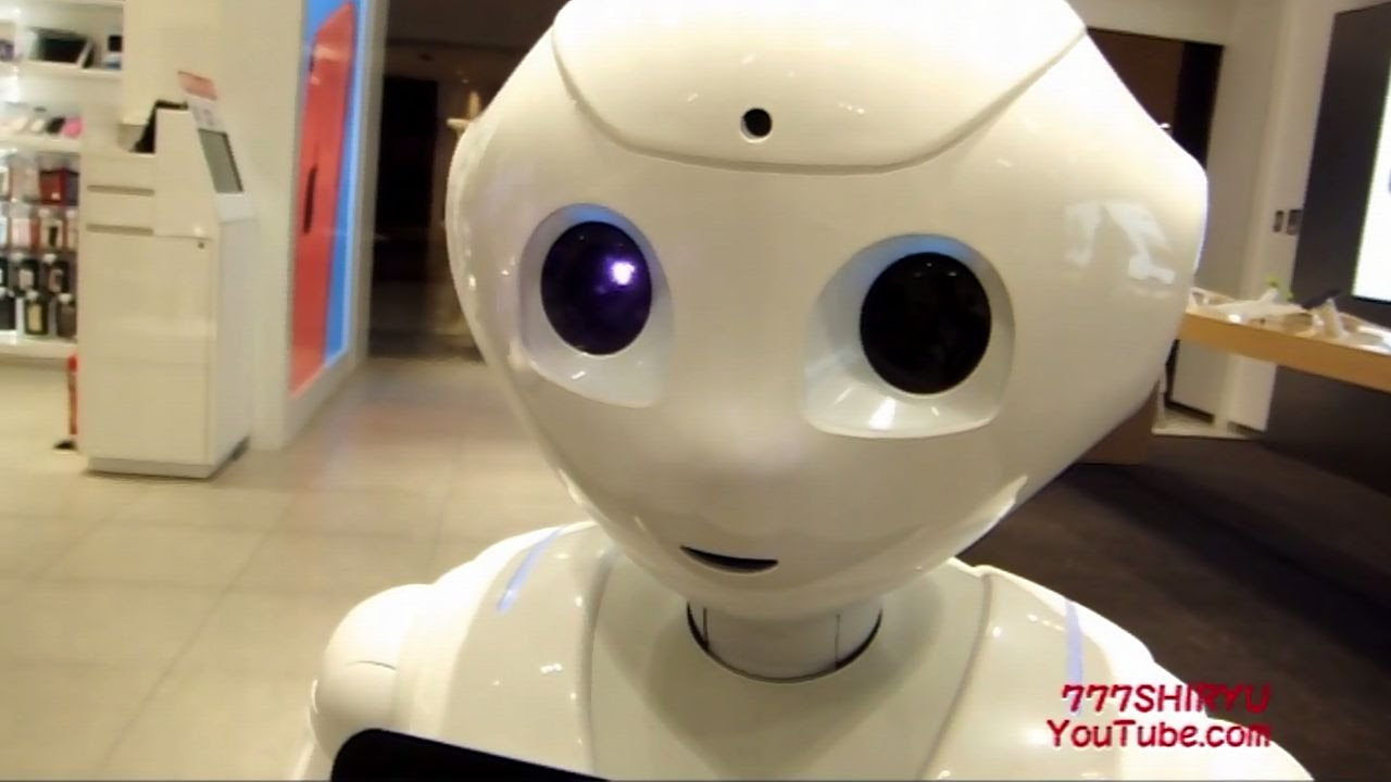グランフロント大阪】Pepper世界初！感情認識人型ロボットRobot