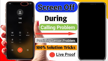 Screen Off During Call | Proximity Sensor Problem Solved | Call Screen Off Problem | screen Off