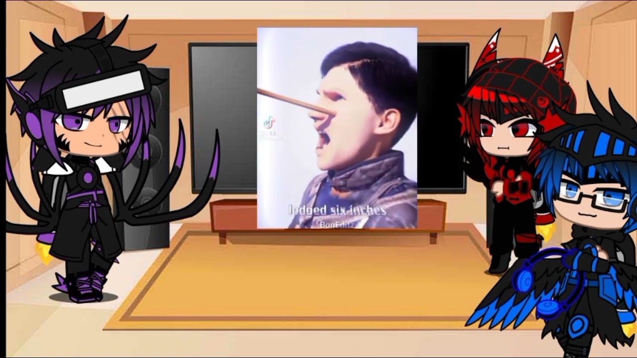 Titans trio react tiktoks part 1 (Português/English)