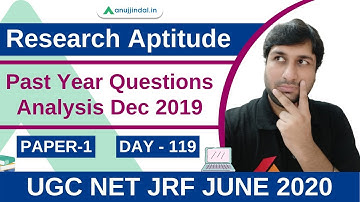 5 MCQs | Paper 1 | Research Aptitude | UGC NET JRF JUNE 2020 | Day 119 - by Shubham Sir