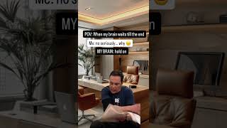 When My Brain Waits Until The End