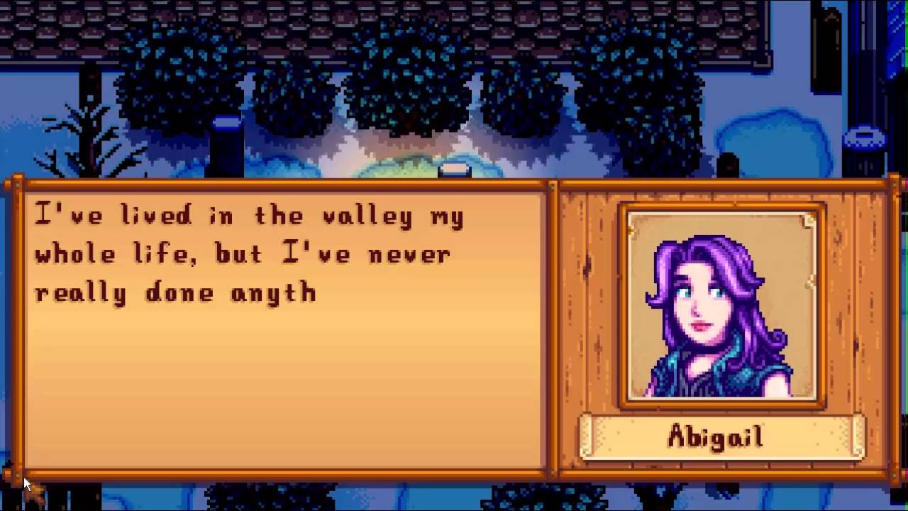 Abigail 6 Heart Event StardewValley YouTube abigail-6-heart-event-stardewvalley-youtube