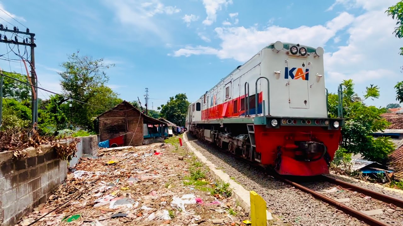 SUDAH RATA ! Disini lah Letak jalur percabangan Rangkasbitung - Labuan