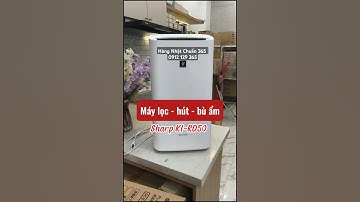 Máy lọc không khí, có bù ẩm, có hút ẩm Sharp KI-RD50, mẫu 2024, phòng 38m2 #maylockhongkhi #ki_pd50