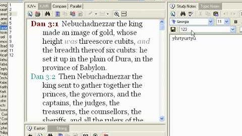 How to use a Sword : E-Sword 101 Part 3/3