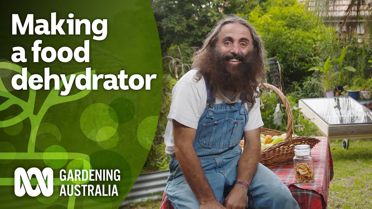 How to make your own solar food dehydrator | DIY Garden Projects | Australia - YouTube