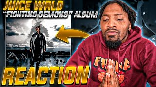 NoLifeShaq REACTS to JUICE WRLD "Fighting Demons" ALBUM