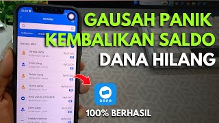 Your DANA balance suddenly disappeared? Here's how to get it back! screenshot 4