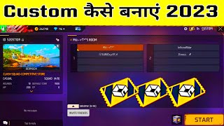 How To Create Clash Squad Custom Room In Free Fire Full Details Hindi - Garena Free Fire screenshot 2