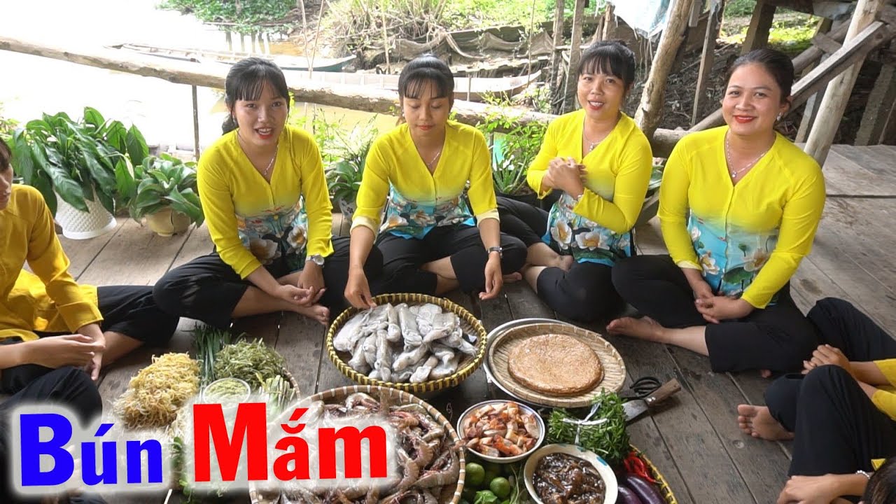 Cuối Tuần được thưởng Nồi Bún Mắm Bự Chảng Thơm Nứt Mũi, Quà Tặng Yêu Mến của Chú Bạch