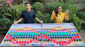 Puzzle sorting ball game challenging game hard mode from rainbow balls