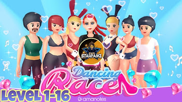 Dancing Race || Gameplay (IOS/ANDROID) Level 1-16