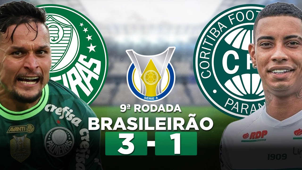 Brasileirão Série A: Palmeiras x Coritiba; onde assistir de graça