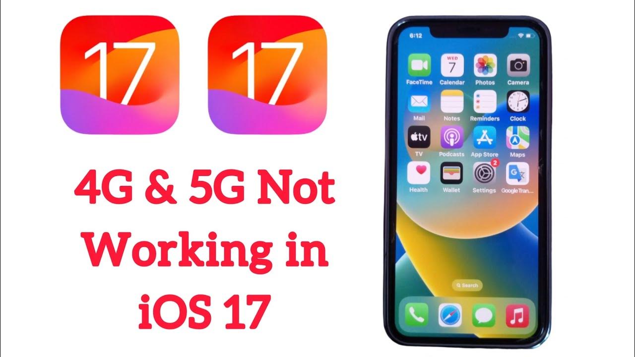 How to Fix 5G Network Not Working on iPhone in iOS 17 Beta. YouTube