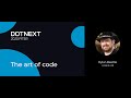 Dylan Beattie — The art of code