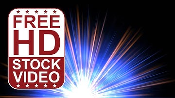 Free Stock Videos – abstract animated colorful beams on black background 2D animation