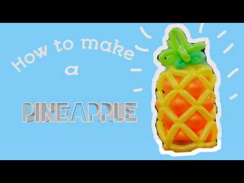 How to make a pineapple balloon