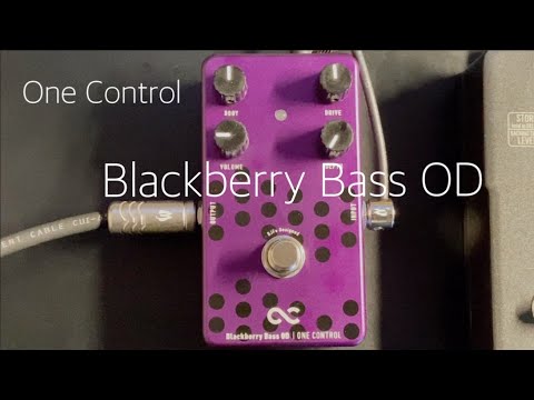 One Control “Blackberry Bass OD”と、位相のお話。