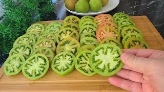 מתכון לעגבניות ירוקות בחומץ – טעם מפתיע