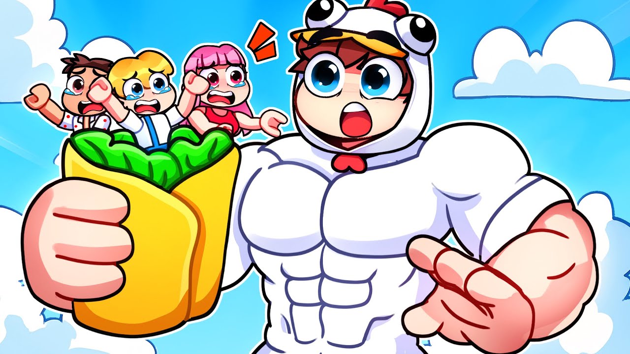 J’ai MANGER mes AMIS dans un TACOS GÉANT sur Roblox !