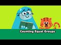 Intro to Multiplication for Kids: Counting Equal Groups | Yeti Confetti Kids | Math for kids