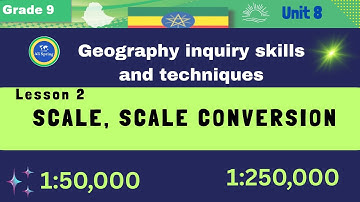 Scale and Scale Conversion [Grade 9 Unit8 L2]