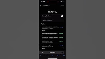 BLACKBOXAI Agent Agent Tasks from Mobile