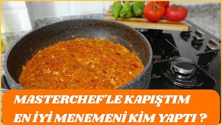 EN GÜZEL MENEMENİ YAPMAK İÇİN UĞRAŞTIM | MasterChef'ten Yorumladım |