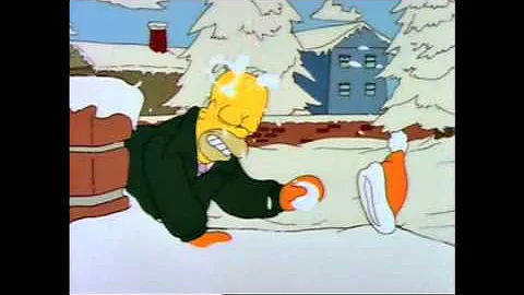 Bart Gets An F - Snow Day