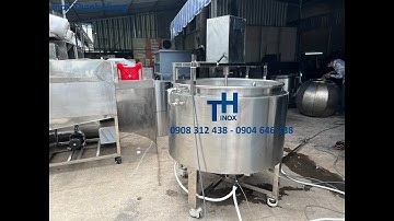 Nồi nấu cám Heo(cám Lợn), cám Bò công nghiệp. Nồi nấu thức ăn chăn nuôi gia súc gia cầm bằng điện