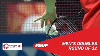 R32 | MD | GIDEON/SUKAMULJO (INA) [1] vs LIU/ZHANG (CHN) | BWF 2019