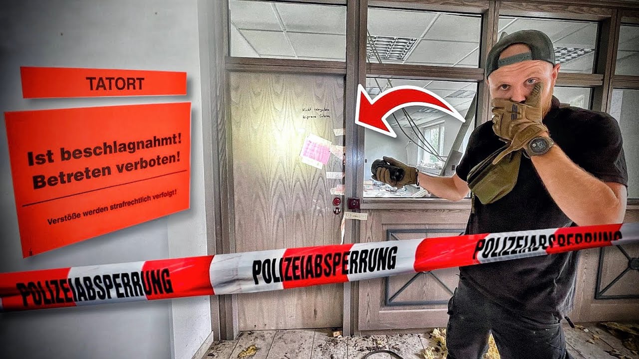 Ein Ex Polizist Hat Sein Haus Verloren Antwort VERBRECHEN! POLIZEI VERSIEGELT DIESEN LOST PLACE! - YouTube