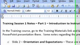 Converting Word to HTML