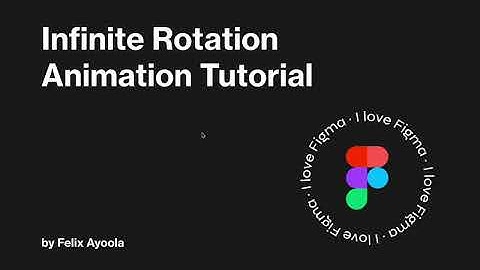 Infinite Rotation Animation with Figma interactive components