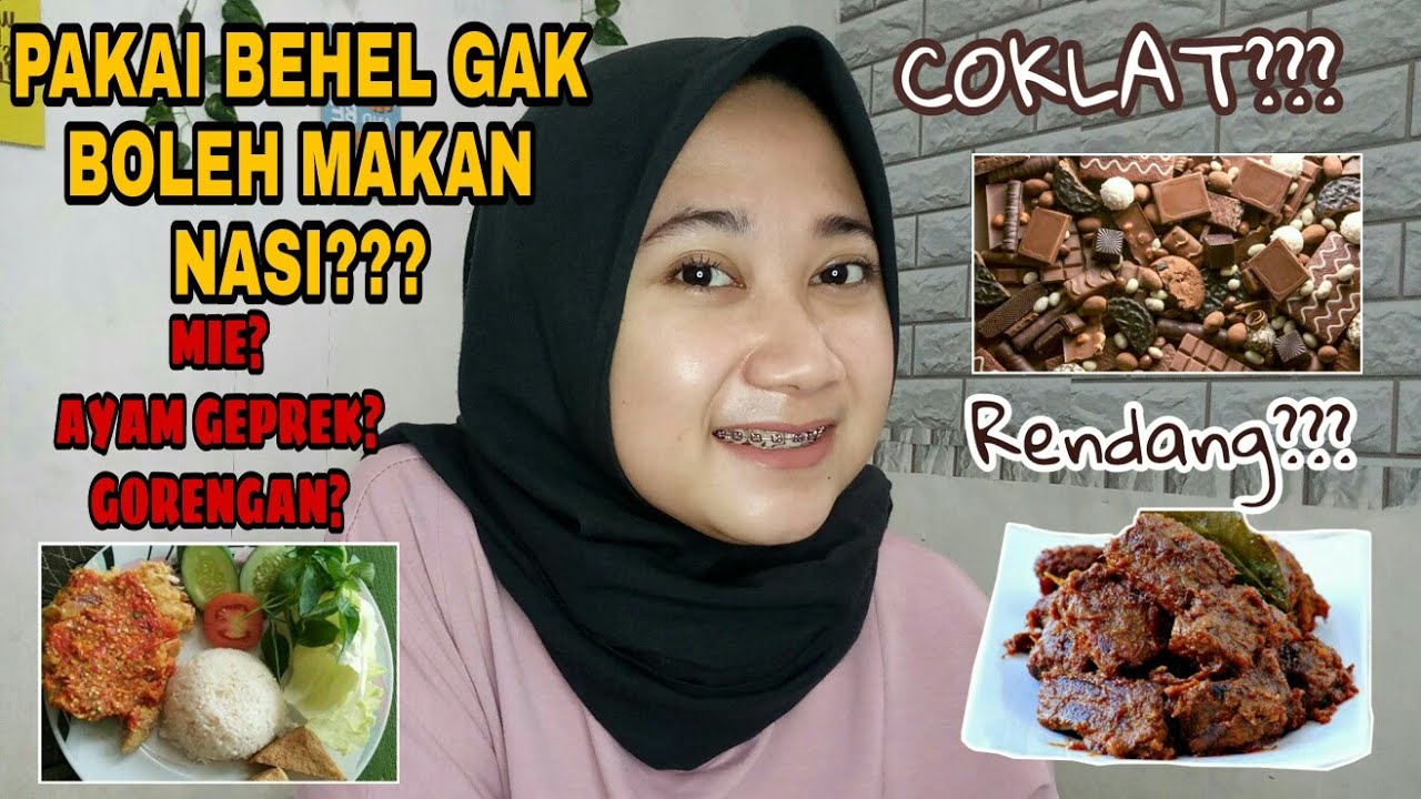 MAKANAN YANG HARUS DIHINDARI SAAT PAKAI BEHEL 