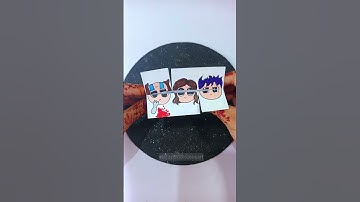 Squid Game 2 emojis 🦑💜 #diy #craft #papercraft #squidgame #squidgame2 #art #cute #crafts #shorts