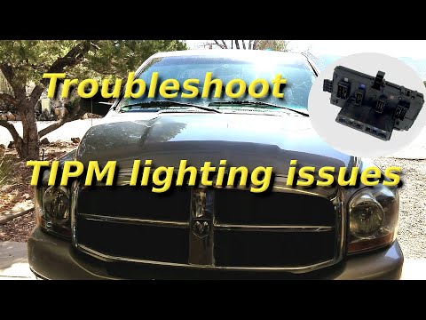 2006 Dodge Ram 2500 (3rd Gen) Trailer turn and stop signal troubleshoot and replacement of  TIPM