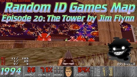 Doom ONE: Random ID Games Map Episode 20: The Tower by Jim Flynn - UV - Guest star Biodegradable!