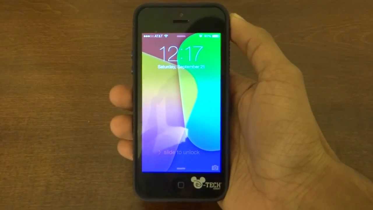 iOS 7 Tricks :Turn off Background Motion - YouTube
