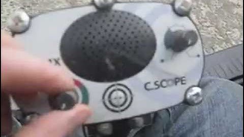METAL DETECTING UK #2 C-scope 3MX review.