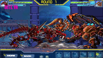 Lắp ráp robot Khủng long chiến đấu Robot Triceratops