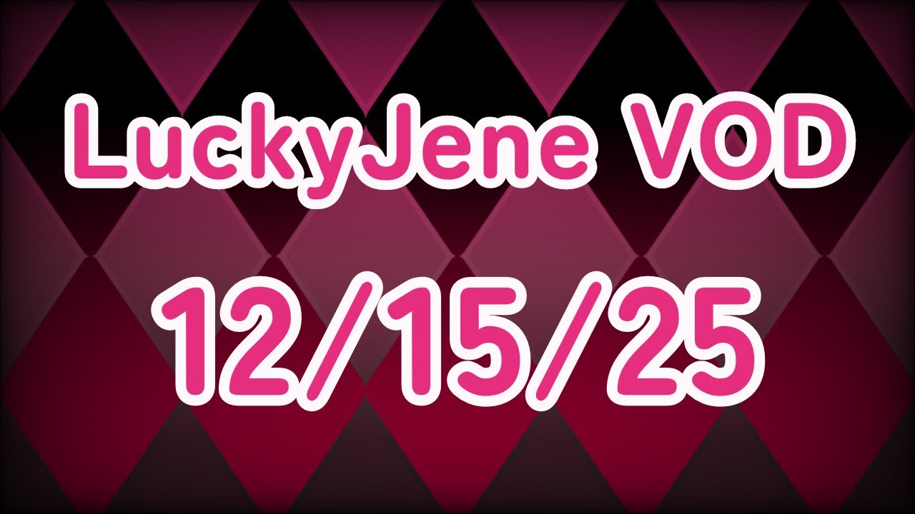 LuckyJene Streams - bbno$ era PEAK