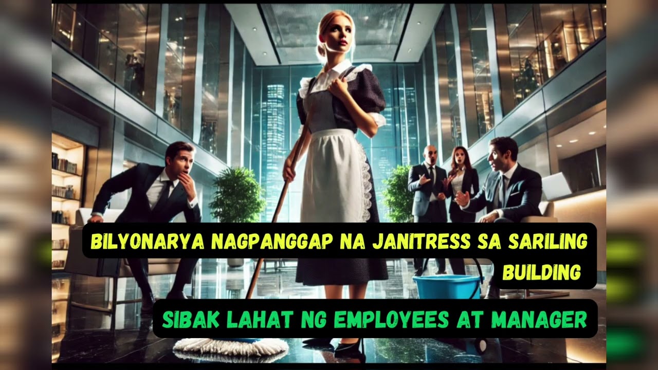 BILYONARYA NAGPANGGAP NA JANITRESS SA SARILING BUILDING, SIBAK LAHAT NG EMPLOYEES AT MANAGER