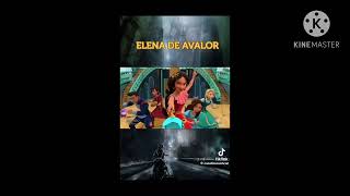 Elena de Avalor abertura trás pra frente